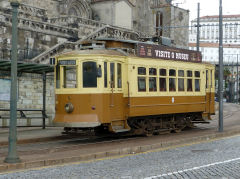 
Historic tram '216' at Porto, April 2012